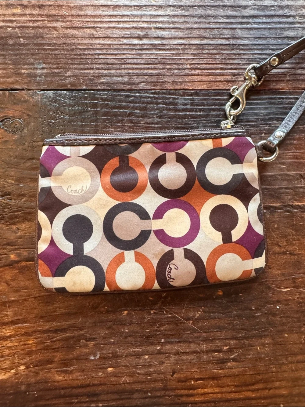 Vintage‎ Y2K Coach Signature “C” Wristlet